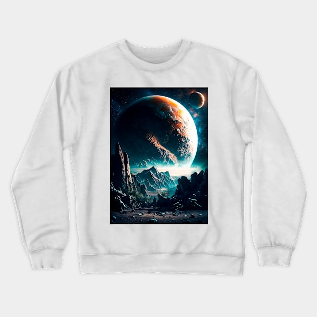 Landscape X Crewneck Sweatshirt by James Garcia